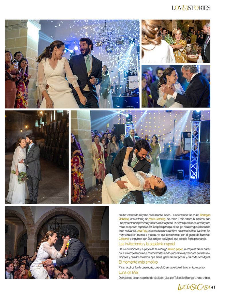 reportaje nupcial en Lucia se Casa